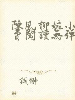 陈风柳婉小说免费阅读无弹窗