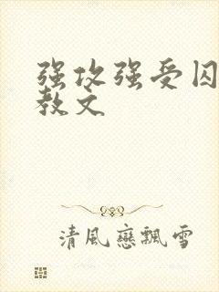 强攻强受囚禁调教文