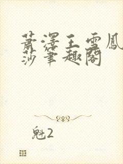 萧泽王雪凤苏丽莎笔趣阁