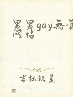 男男gay无套网站