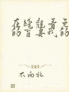 在线观看免费我的盲妻我的心短剧