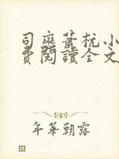 司恋萧杭小说免费阅读全文无弹窗