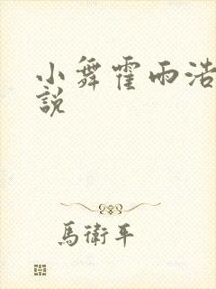 小舞霍雨浩h小说封面