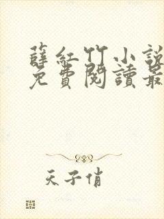 薛红竹小说全文免费阅读最新章节封面