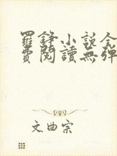 罗铮小说全文免费阅读无弹窗