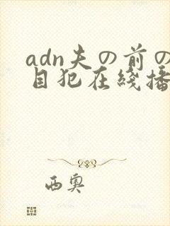 adn夫の前の目犯在线播放