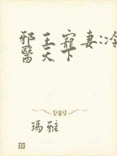 邪王宠妻:冷妃医天下