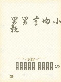 男男有肉小说调教