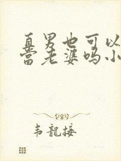 直男也可以给人当老婆吗小说