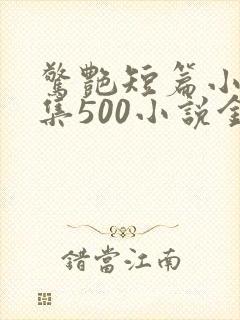 惊艳短篇小说合集500小说金