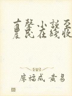 有声小说至尊小农民在线收听