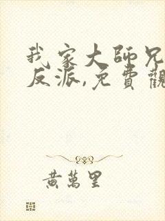 我家大师兄是个反派,免费观看封面