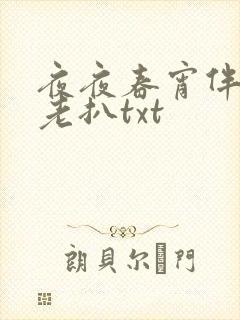 夜夜春宵伴娇媳老扒txt