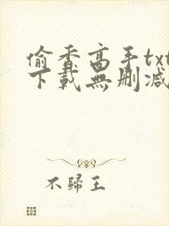 偷香高手txt下载无删减