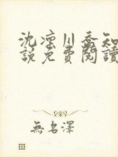 沈凛川乔知婉小说免费阅读最新章节