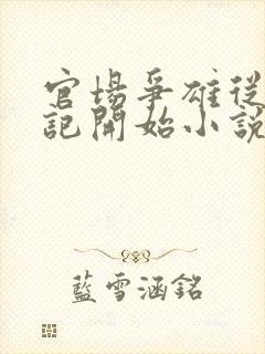 官场争雄从女书记开始小说