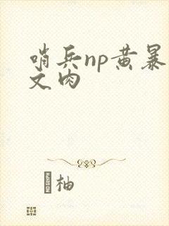 哨兵np黄暴爽文肉