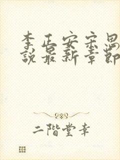 李正安宋思雅小说最新章节更新时间封面