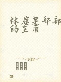 林尘是哪部小说的主角封面