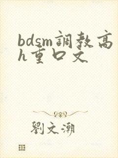 bdsm调教高h重口文