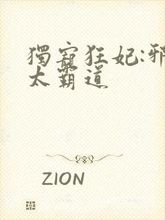 独宠狂妃:邪王太霸道封面