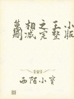 万相之王小说未删减完整版