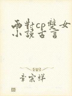 两对cp双女主小说古言