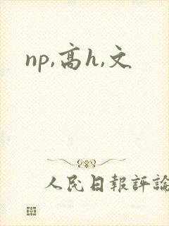np,高h,文
