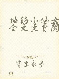 他的小仙女小说全文免费阅读