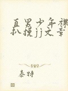 直男少年裸体被扒摸jj文章