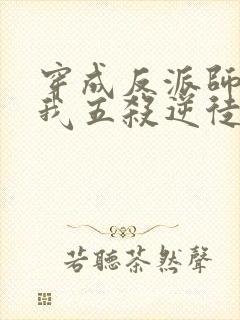 穿成反派师尊后我五杀逆徒小说