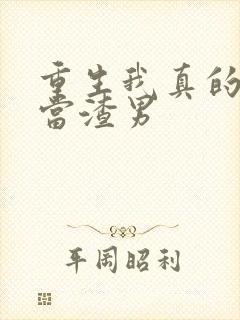 重生我真的没想当渣男