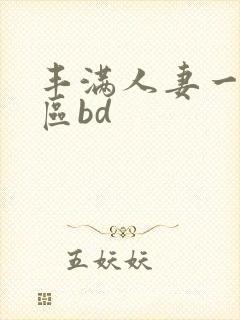 丰满人妻一区二区bd