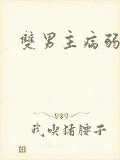 双男主病弱美人封面