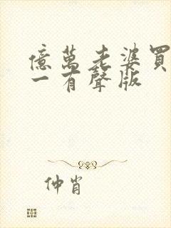 亿万老婆买一送一有声版封面