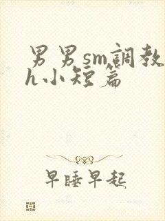 男男sm调教高h小短篇