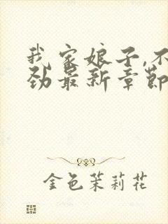 我家娘子,不对劲最新章节