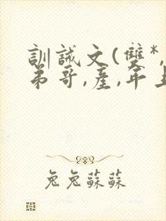 训诫文(双*,弟哥,产,年上)小说s悲惨炮