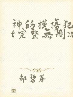 神的模仿犯txt完整无删减封面