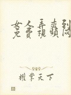 女人弄爽到高潮免费视频网站封面