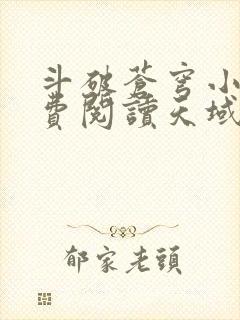 斗破苍穹小说免费阅读天域小说网