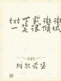 txt下载微微一笑很倾城