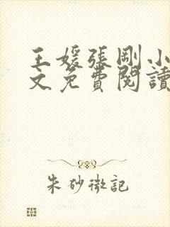 王媛张刚小说全文免费阅读