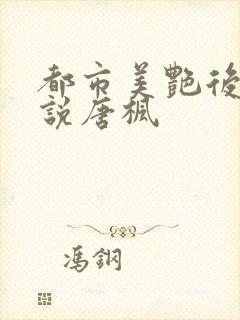 都市美艳后宫小说唐枫