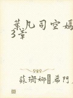 叶凡司空嫣然83章