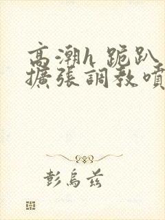 高潮h 跪趴 扩张调教喷水