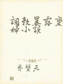 调教暴露变态艳妇小说