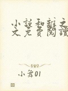 小说和离之后全文免费阅读