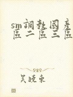 sm调教国产一区二区三区