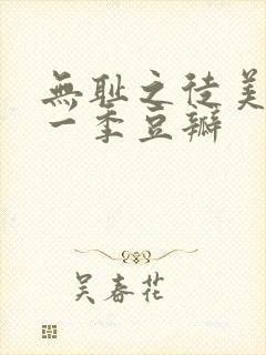 无耻之徒美版第一季豆瓣封面